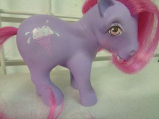 VINTAGE 1980 ' S HASBRO MY LITTLE PONY G1 MAIL ORDER SWEET SCOOPS 2