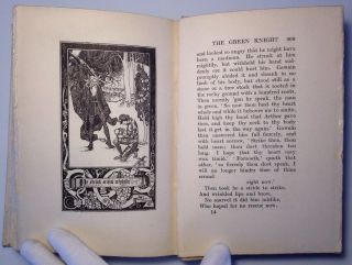 Sir Gawain And The Green Knight,  Ernest J.  B.  Kirtlan,  1912 First Edition,  Rare 12