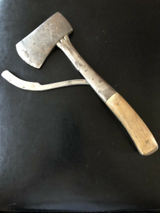 Vintage Antique MARBLE ARMS & CO Safety Ace Hatchet 1898 RARE 2