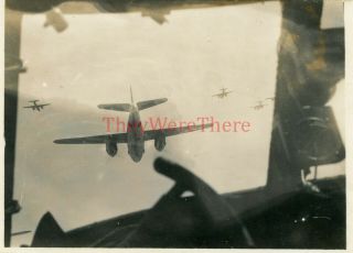 Wwii Photo - 17th Bomb Group - B - 26 Bomber Planes In Flight On Bombing Run - 3