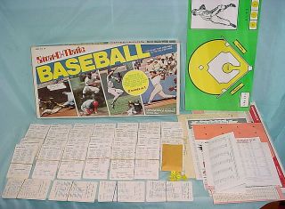Strat O Matic Baseball Game 1983 Complete Season 26 Teams Cards Extra Vintage