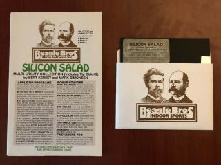 Silicon Salad,  Apple II 2 vintage software,  Beagle Bros, 2