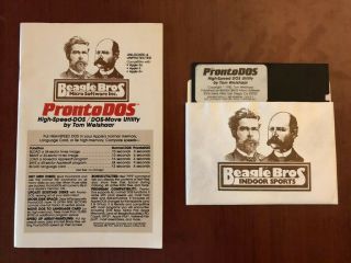 ProntoDOS,  Apple II 2 vintage software,  Beagle Bros, 2