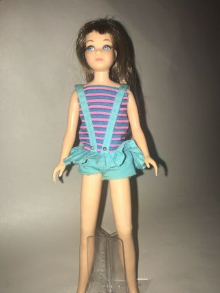 Vintage Mattel Skipper Doll Brunette Twist 