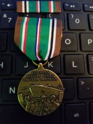 European–african–middle Eastern Campaign Medal,  Ribbon $11.  99 Huge Store