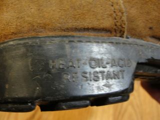 Rare Vintage Hy - Test by Oliver Steel Toe Suede Leather Welders Work Boots 10 M 8