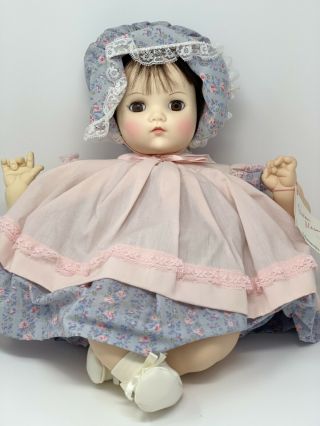 Vintage Madame Alexander Mommies Pet Baby Doll 7140 Never Taken Out Of Box 18 "