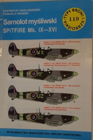 Ww2 British Raf Spitfire Mk Ix - Xvi Reference Book