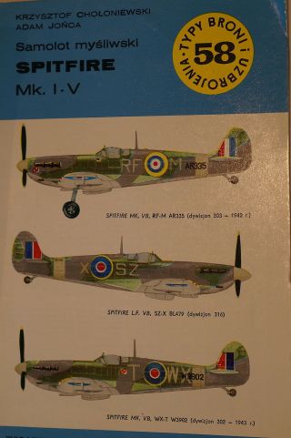 Ww2 British Raf Spitfire Mk I - V Reference Book