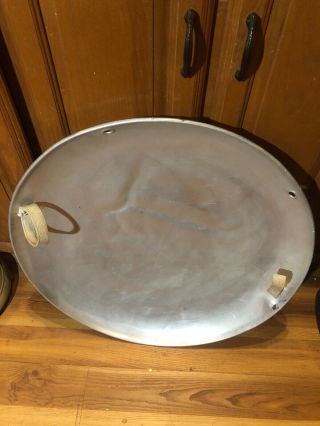 Vintage Aluminum Snow Disc Flying Saucer Sled