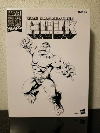 Sdcc 2019 Hasbro Marvel 80th Anniversay Vintage Hulk (at Sdcc)