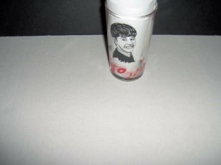 THE BEATLES RINGO STARR GLASS TUMBLER NEMS ENTERPRISES LTD LDN VINTAGE 6