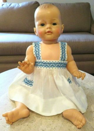 Vintage Hard To Find 1960 Ideal Bye Bye Baby Playpal Doll 25 ",  L25nb,  Vgc