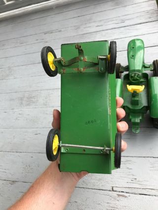 JOHN DEERE 5020 TRACTOR Diesel ERTL Vintage Farm Toys Trailer 1/16 8