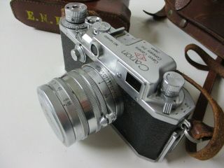 Vintage 1950s Canon Film Camera 35mm 50mm lens Rangefinder JAPAN unknown model? 6