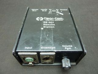 Vintage Clear - Com RS - 201 2 - Channel / Binaural Belt Pack / Remote Station San Fra 2