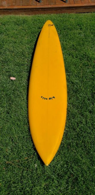 Vintage Hawaiian Surfboard Single fin Pipe style board 3