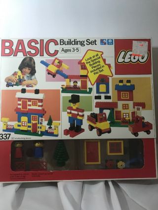 Vintage Lego Basic Building Set 337