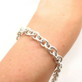 Tiffany & Co.  925 Sterling Silver Chain Link Bracelet