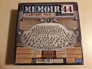 Memoir 44 Equipment Pack 100 Complete Out of Print Very Rare 2