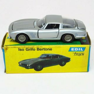 Edil Toys 12 - Iso Grifo Bertone 1:43 - Die Cast Italy Boxed Vintage