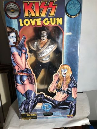 Vintage Ace Frehley Kiss Love Gun 2 Ft Doll Special Edition Numbered Spencers