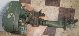 Vintage Sears Roebuck Elgin Boat Motor J0526 Pick Up Only