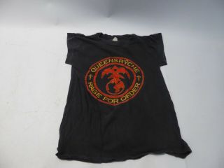 Vintage Queensryche 1986 Rage Tour Short Sleeve T - Shirt Size M