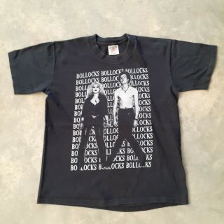 Vtg.  Sid Nancy Bollocks Sex Pistols 90s Og.  Punk T Shirt Band Tour Size M Rare