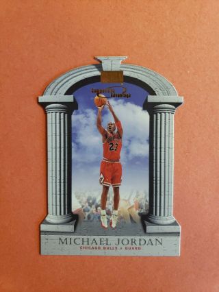Michael Jordan 1997 - 98 Skybox Premium 3 Competitive Advantage Rare Insert Bulls