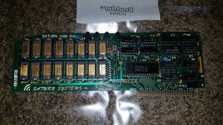 Vintage Saturn Systems 128k Ram Memory Boardcard Apple Computer Ii Guarantee 3