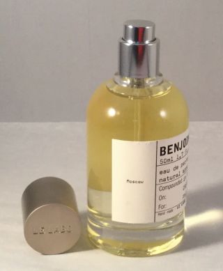 Le Labo Benjoin 19 Moscow Unisex Parfum 50ml Vintage 2014 2