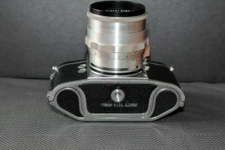 Vintage Exa Ihagee Dresden 35mm Film Camera with Carl Zeiss Biotar 2/58 Lens 7