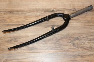 Vintage Tom Ritchey Fillet Brazed Unifork Unicrown 26 1 - Inch Threaded Retro Mtb