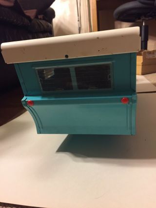 Vintage 1960’s Nylint 6601 Mobile Home And Furniture (6600) On Truck 5