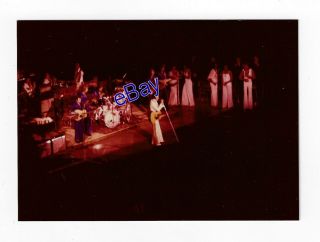 Kodak Photo - The Elvis Presley Show 1977 - Jim Curtin Vintage Rare
