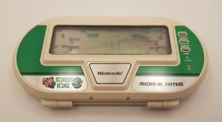 RARE DONKEY KONG 3 Nintendo Micro Vs.  System 1984 LCD Game Retro Vintage 2