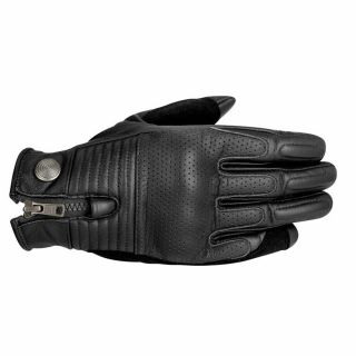 Alpinestars Oscar Rayburn Vintage - Look Leather Motorcycle Gloves (black) Medium