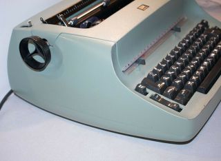 IBM Selectric Model 72 Electric Typewriter Green Compact 1960 ' s Vintage 3