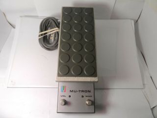 Vintage Mu - Tron C - 200 Wah & Volume Effects Pedal Usa