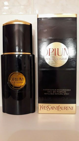 Yves Saint Laurent VINTAGE Opium pour Homme Eau de Parfum RARE 50 ml 2