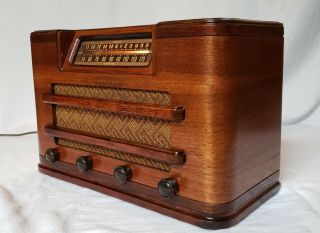 Vintage Silvertone Am/sw 7031a Radio (1941) Rare And Completely Restored