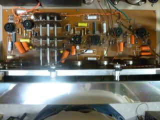 Vintage Heathkit Model AA - 100 Tube Stereo Integrated Amplifier Restored. 10