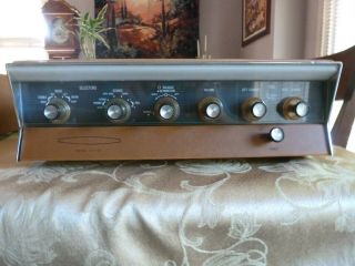 Vintage Heathkit Model Aa - 100 Tube Stereo Integrated Amplifier Restored.