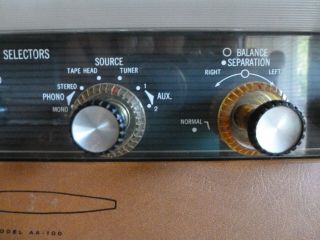 Vintage Heathkit Model AA - 100 Tube Stereo Integrated Amplifier Restored. 3