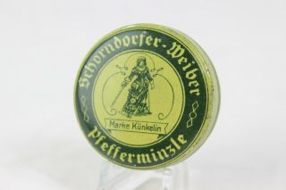 World War 2 German Schorndorfer Weiber Peppermint Tin