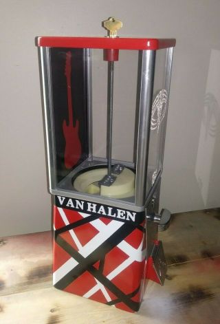 vintage Oak Vista 10c candy machine Van Halen Tribute theme (not Gumball) 5