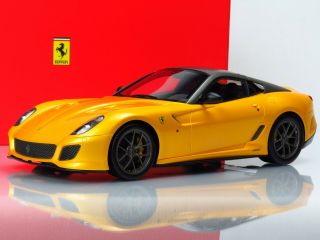 1:18 Bbr Models Ferrari 599 Gto Yellow Tristrato P1816gt Rare 1of 50