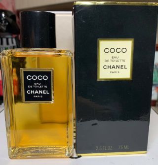 Chanel COCO 75 ml eau de toilette 2.  5 fl oz VINTAGE 4