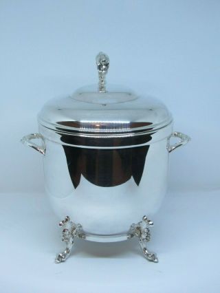 Vintage Sheridan Silver Plated Ice Bucket